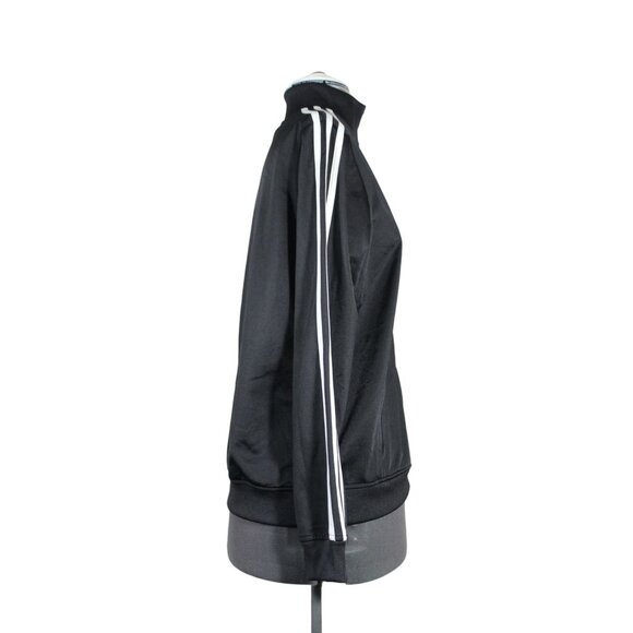 Adidas essentials classic 3-stripe mock neck full zip track warmup jacket L - Picture 4 of 12